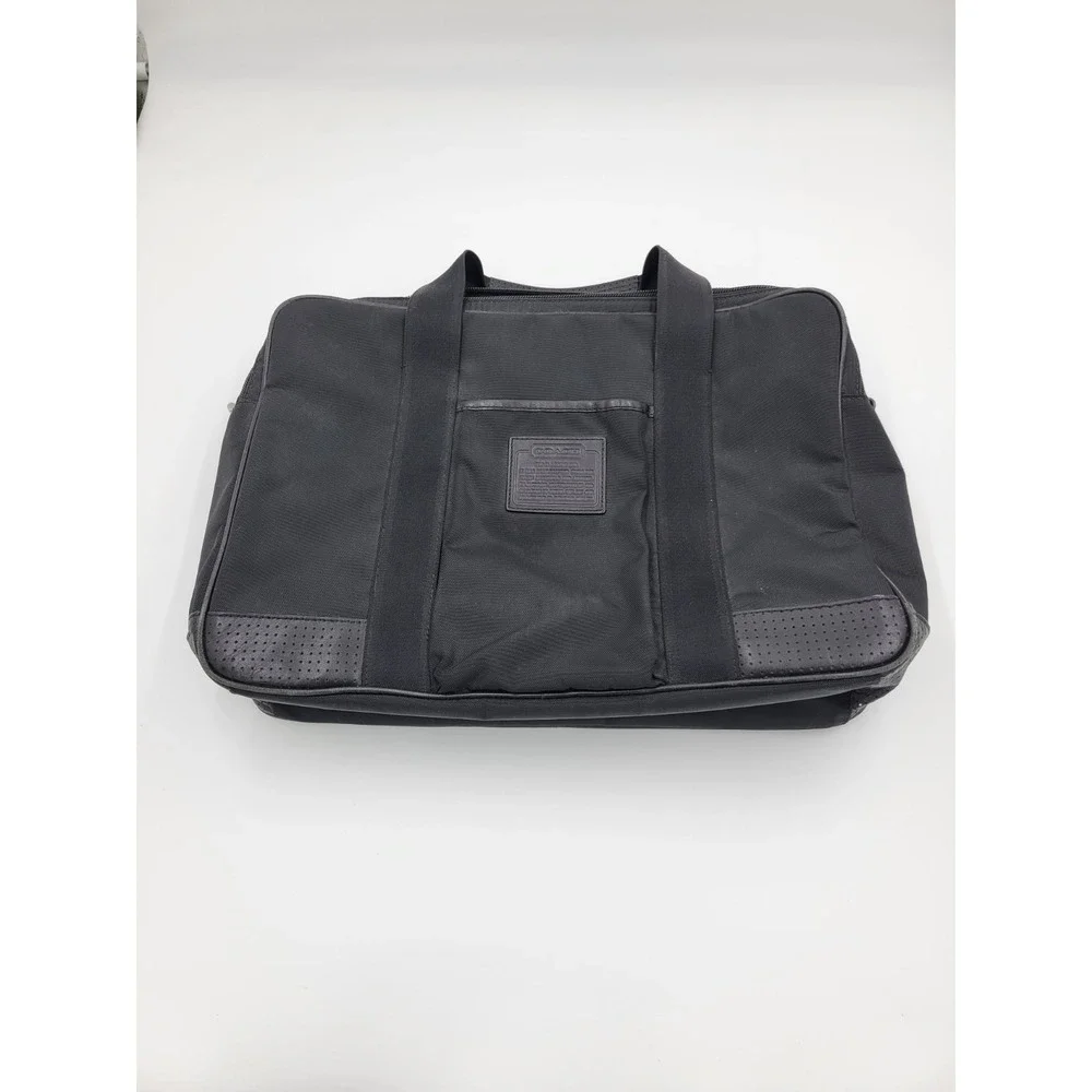 Coach Voyager Messenger Laptop Travel Commuter‎ Bag Black